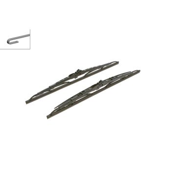 Bosch 3397001765 2x Wiper Blades (Pair)