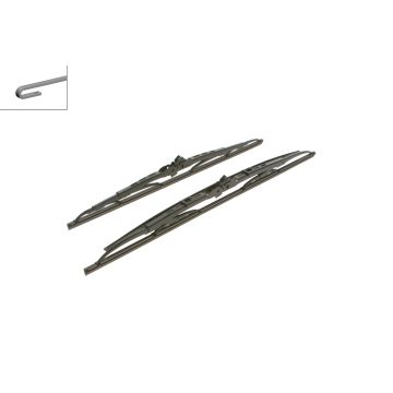 Bosch 3397010281 2x Wiper Blades (Pair)