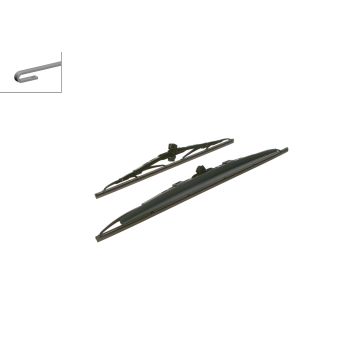 Bosch 3397010287 2x Wiper Blades (Pair)