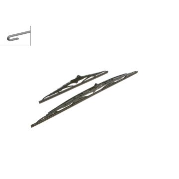 Bosch 3397001873 2x Wiper Blades (Pair)