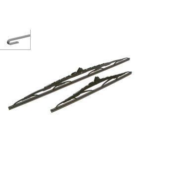 Bosch 3397010413 2x Wiper Blades (Pair)