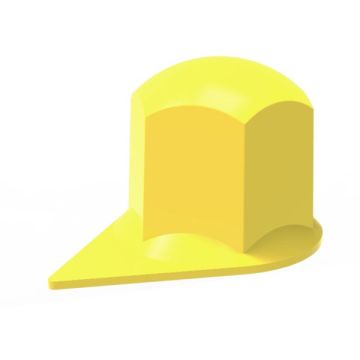 INTERPARTS IP32Y-C (BX50) 32MM DUSTITE YELLOW