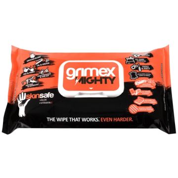 Grimex GRMTYFPFL40 Disposable Mighty Wipes 40x25cm X40