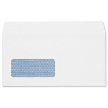 Lyreco 712124 Whte Dl Window Envelope 80gsm X1000