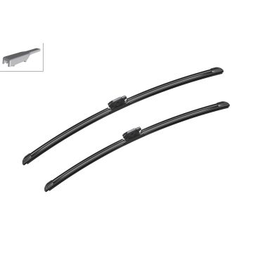 Bosch 3397014314 2x Wiper Blades (Pair) Flat / Aero type