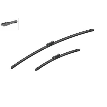 Bosch 3397014405 2x Wiper Blades (Pair) Flat / Aero type