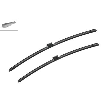 Bosch 3397014616 2x Wiper Blades (Pair) Flat / Aero type