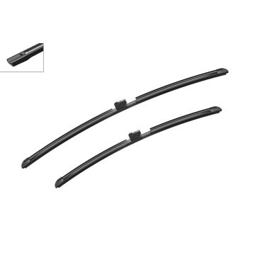Bosch 3397014726 2x Wiper Blades (Pair) Flat / Aero type