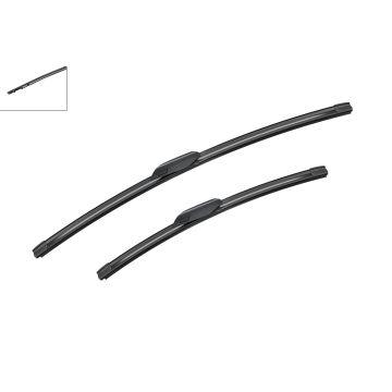 Bosch 339701400J 2x Wiper Blades (Pair) Flat / Aero type