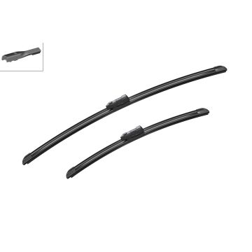 Bosch 339701400S 2x Wiper Blades (Pair) Flat / Aero type