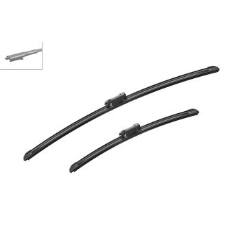 Bosch 339701401R 2x Wiper Blades (Pair) Flat / Aero type