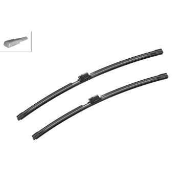Bosch 3397110005 2x Wiper Blades (Pair) Flat / Aero type