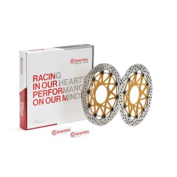 Brembo 208973745 2x Motorcycle Brake Discs (pair)