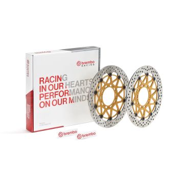 Brembo 208973764 2x Motorcycle Brake Discs (pair)