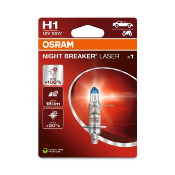 Osram 64150NL-1BL Bulb, cornering light / Bulb, front fog light / Bulb, headlight / Bulb, spotlight