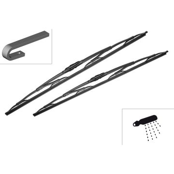 Bosch 3397001725 2x Wiper Blades (Pair)