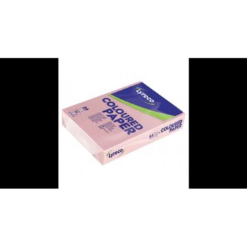 Lyreco 122386 RM500 PAPER A4 80G LIGHT PINK