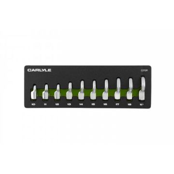 Carlyle CCF10M 10 PC 3/8DR METRIC CROWS FOOT