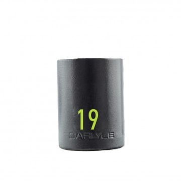 Carlyle CIS12119M 1/2dr 19mm 12 Point Impact Socket