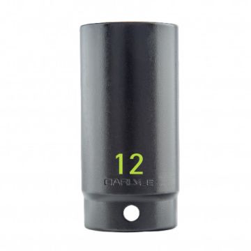 Carlyle CISD12012M 1/2dr 12mm 6pt Deep Impact Socket