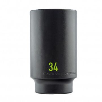 Carlyle CISD12034M 1/2dr 34mm 6pt Deep Impact Socket