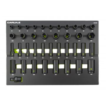 Carlyle CISS1239DM 39pc 1/2dr Stnd Deep Impact Sckt