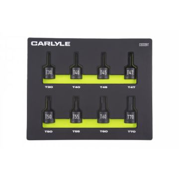 Carlyle CISS128IT 8pc 1/2dr Internal Star T30-70 50l