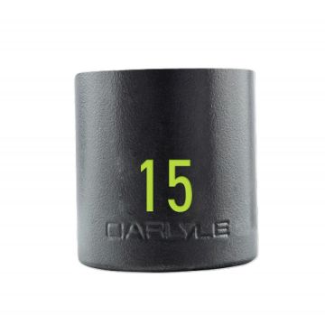 Carlyle CISST1215M 1/2dr 15mm 6pt Shallow Impact Sckt
