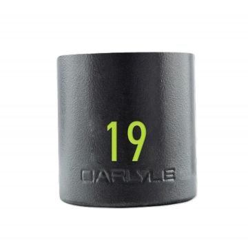 Carlyle CISST1219M 1/2dr 19mm 6pt Shallow Impact Sckt