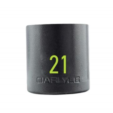 Carlyle CISST1221M 1/2dr 21mm 6pt Shallow Impact Sckt