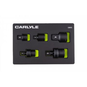 Carlyle CIUNIVS5 5pc 3/8 1/2 3/4dr Adapter Reducer