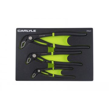 Carlyle CPSAJ3 3PC ADJUSTABLE LOCK JAW PLIER SET