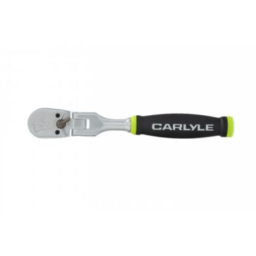 Carlyle CR1490FG 1/4DR RATCHET STUBBY COMFORT GRIP
