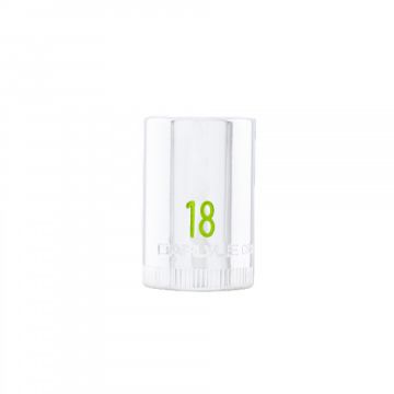 Carlyle CS12018M 1/2dr 18mm 6pt Chrome Socket