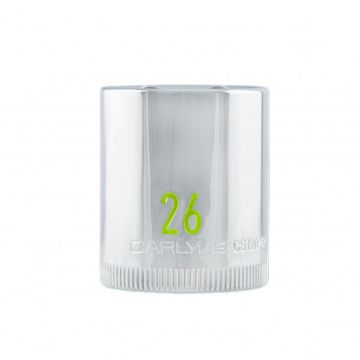 Carlyle CS12026M 1/2dr 26mm 6pt Chrome Socket