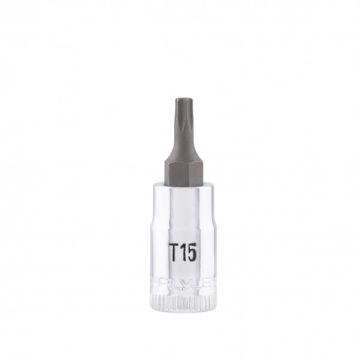 Carlyle CS14T15 1/4DR TORX T15 BIT SOCKET