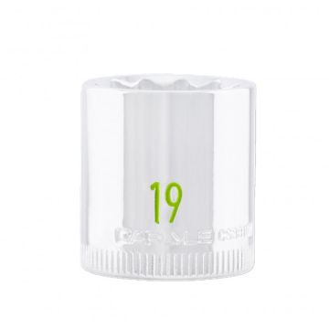 Carlyle CS38119M 3/8dr 19mm 12pt Chrome Socket