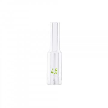 Carlyle CSD140045M 1/4dr 4.5mm 6pt Deep Chrome Socket