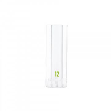 Carlyle CSD14012M 1/4dr 12mm 6pt Deep Chrome Socket