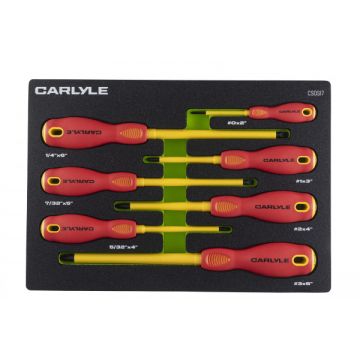 Carlyle CSDSI7 7 Pc Insulated Screwdriver Set
