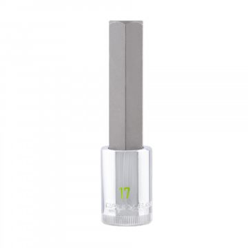 Carlyle CSH1217M 1/2DR 17MM HEX BIT SCKT 100MM LONG