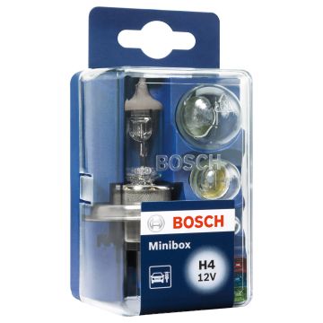 Bosch 1987301101 Bulb Kit (Minibox) H4 12v Mini472