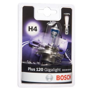 Bosch 1987301109 H4 12v 60/55w H4 Gigalight 120 (Blist)