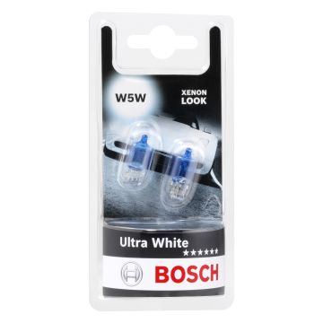 Bosch 1987301098 12v 5w W5w Ultra White