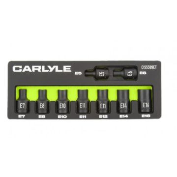 Carlyle CISS389ET 9pc 3/8dr External Star E5-E16