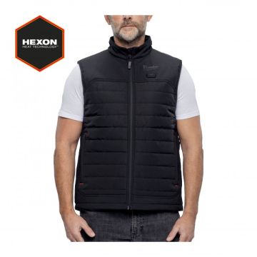 Milwaukee 4932493846 M12 HEXON HEATED PUFFER VEST BLACK XXL