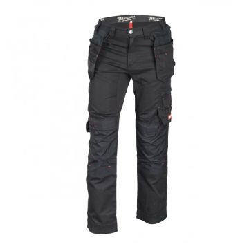 Milwaukee 4932498193 FREEFLEX WORK TROUSERS BLK 50 W34/L32
