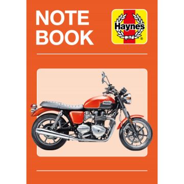 Haynes H6944 NOTE BOOK - MOTORCYCLE