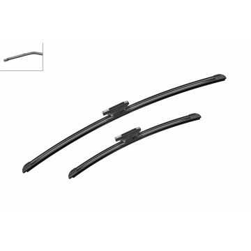 Bosch 3397007118 2x Wiper Blades (Pair) Flat / Aero type