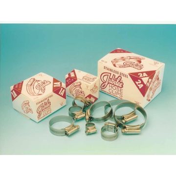 Jubilee 000SS Hose Clip S/S 000 9.5-12mm Box Of 10